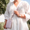 Telefoontasje Dames Crossbody - iMoshion Vegan Lederen Telefoontasje Crossbody - Universeel Schoudertasje telefoon - Paars