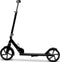 Lionelo Luca - Opvouwbare Scooter - Tot 100 kg - ABEC-7 Lagers - 200 mm Wielen - ShockResist Demping - 3 Hoogte-instellingen - Antislip Platform - Zwart
