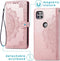 iMoshion Hoesje Geschikt voor Motorola Moto G 5G Hoesje Met Pasjeshouder - iMoshion Mandala Bookcase - Rosé Goud