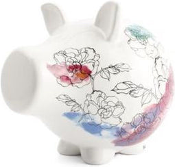 Salt&Pepper Oink - Spaarvarken - Floral Bloemen