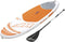 Bestway Hydro Force Aqua Journey - Opblaasbaar SUP Board Set - 274 cm x 76 cm x 12 cm - Oranje