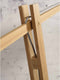 GOOD&MOJO Vloerlamp Montblanc - Bamboe/Lichtgrijs - 175x60x207cm - Scandinavisch,Bohemian - Staande lampen voor Woonkamer - Slaapkamer