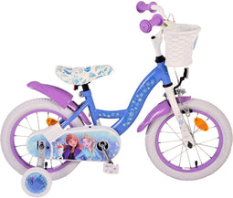 Disney Frozen II - Kinderfiets - 14 inch - Blauw/Paar (8715347214165)