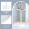Coast Bistrotafel 2-in-1 - Verstelbare Bartafel en Salontafel Ø60 cm - Wit