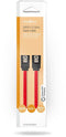 Nedis CCGB73050RD05 - S-ATA 150 kabel - 50cm - Rood