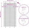 vidaXL - Plissé - rolgordijn - 105x200cm - stofbreedte - 104,4cm - polyester - roze