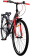Volare Thombike - Kinderfiets - 26 inch - 3 versnellingen - Zwart Rood