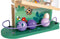 Janod - Houten ballenbaan met bel - Rups