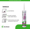 Zwaluw Acrylaatkit wit
