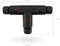 Kabel T-connector IP68