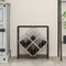 vidaXL - wijnrek - Grijs - Sonoma - 51x18x52,5 - cm - Houtmateriaal