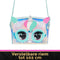 Purse Pets - Y2K Corn Interactieve tas met meer dan 30 geluiden en reacties - speelgoedeenhoorn en crossbody tas