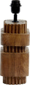 Light & Living Tafellamp Sakura - Bruin - 17x13x37cm - Woonkamer - Slaapkamer