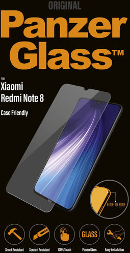 PanzerGlass 8020 - Screenprotector - Case-Friendly - Anti-bacterieel