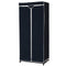 Coast Draagbare Kledingkast - 2 Opslagplanken - 74 x 50 x 172 cm - Zwart