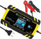 Media Evolution Acculader 12V/24V - Druppellader - Reparatie modus - Geel zwart