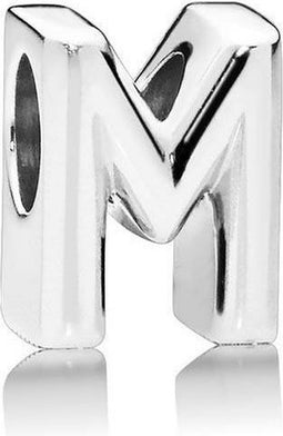 Pandora - 797467 - Bedel Letter M - Zilver