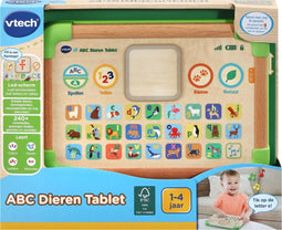 VTech ABC Dieren Tablet -FSC Hout - Interactief Speelgoed - Letters, Letterklanken, Dieren & Diergeluiden - 1 tot 4 Jaar