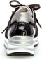 Gabor 66.528 - Lage sneakers - Vetersluiting en rits - Zwart