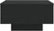 vidaXL - Salontafel - met - LED-lampen - Zwart - Eiken - 55x55x31 - cm