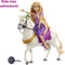 Disney Princess - Pop met paard - Prinses Rapunzel met Maximus