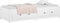 vidaXL - Slaapbank - 75x190 - cm - massief - grenenhout - wit