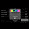LED Ambiance Light - RGB - LED - 2000 mAh batterij - Inclusief Mini Statief