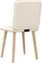 vidaXL - Eetkamerstoelen - 2 - st - linnen