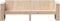 vidaXL - Tuinbank - 3-zits - 189x60x62 - cm - massief - grenenhout