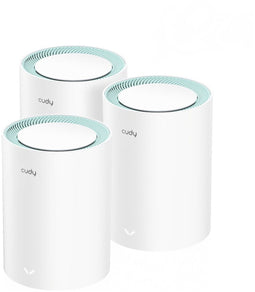 Cudy M1300 - Toegangspunt - Wi-Fi 5 300 Mbit/s 867 Mbit/s - Wit (3-pack)