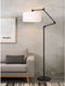 it's about RoMi Vloerlamp Amsterdam - Zwart/Wit - 70x47x190cm - Bohemian,Scandinavisch - Staande lamp voor Woonkamer - Slaapkamer