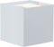 Paulmann Cybo - LED-wandlamp 2x3,5W 2700K 213lm IP65 Wit Aluminium (2 stuks)