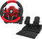 Hori NSW-228U - Racestuur Pro Deluxe - Ergonomisch ontwerp - Rood Zwart