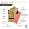 Muvit for Change A78 5G/A58 5G - Telefoonhoes - Bescherming tegen krassen - Flexibel