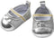 Heless Poppenschoenen Ballerina Glitter 38-45 Cm Polyester Zilver