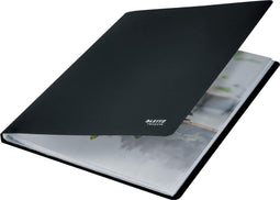 Showmap Leitz Recycle A4 20-tassen gerecycled PP zwart | 10 stuks