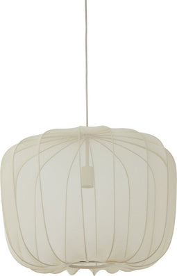 Light & Living Plumeria - Hanglamp - Ø60 cm - E27 Fitting - Zand Textiel & Metaal