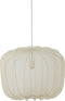 Light & Living Plumeria - Hanglamp - Ø60 cm - E27 Fitting - Zand Textiel & Metaal
