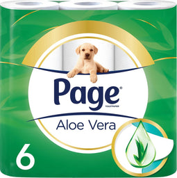 Page® Toiletpapier Aloë Vera 6 rollen