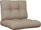 vidaXL - Palletkussens - 2 - st - stof - taupe