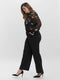 VERO MODA CURVE VMALLINAEVA WIDE PANT - Dames Broek - Maat S-42/44