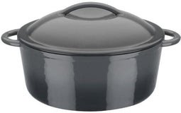 GSW GREY SHADOW - Cocotte - Gietijzer - 24 cm - Inductie - Grijs