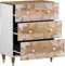 vidaXL - Dressoir - 60x33,5x75 - cm - massief - mangohout