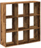 vidaXL - Kamerscherm - / - boekenkast - 102x29x103,5 - cm - hout - oud - houtkleurig