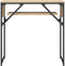 vidaXL - Wandtafel - met - schap - 75x30x75 - cm - bewerkt - hout - sonoma - eikenkleur
