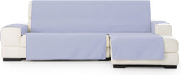 Hoes voor chaise longue met korte armleuning rechts Eysa SILVER Blauw 100 x 110 x 240 cm