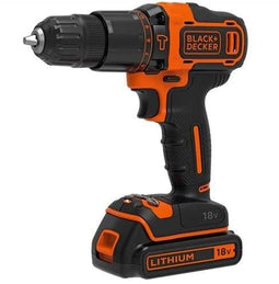 BLACK+DECKER BDCHD18K - Accu klopboormachine - 18V 1,5Ah met extra accu