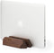 Oakywood Dual Laptop Dock - Massief Walnoot - Echt Hout Verticale MacBook/Laptop/Tablet Standaard - Clean Desk Design