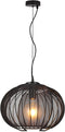 V-TAC VT-89011 - Hanglamp - E27 - 400 x 350 mm - Mat zwart