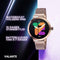 Valante NovaX Smartwatch - Smartwatch Dames - Zilver staal - 38 mm - Stappenteller - Hartslagmeter - Bloeddrukmeter - Bellen via Bluetooth